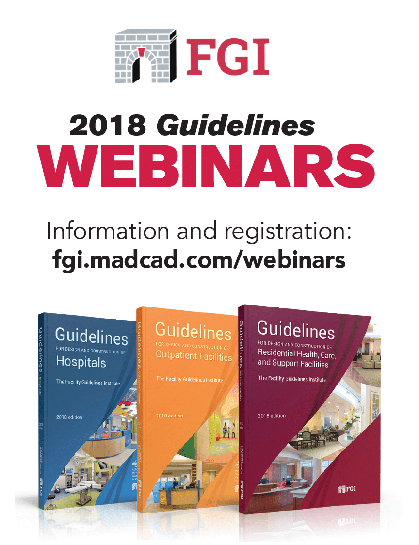 FGI Bulletin 9 Facility Guidelines Institute